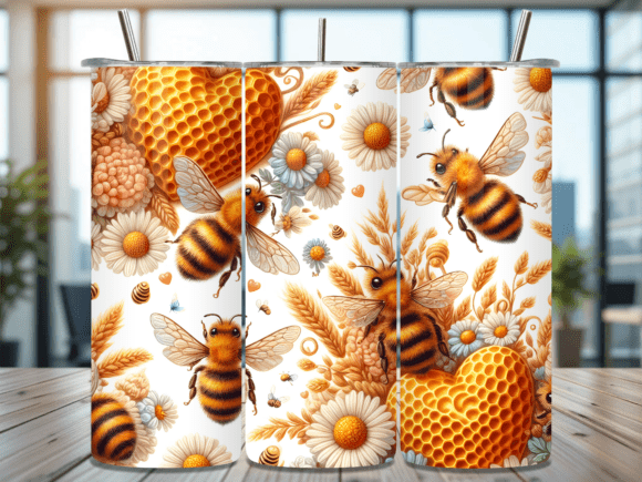 Bee Sunflower Bumblebee Tumbler Wrap Review