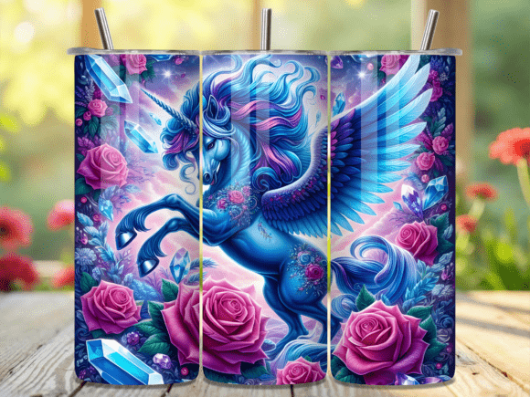 Blue Pegasus Crystal Rose Tumbler Wrap Review