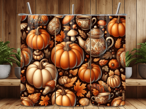Cozy Autumn Pumpkin Patch Tumbler Wrap Review