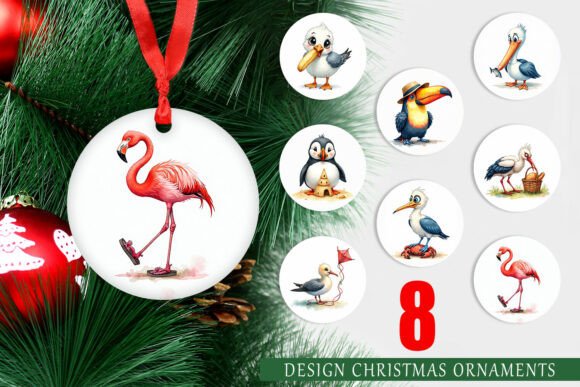 Derpy Beach Bird Ornament: A Crafts Asset
