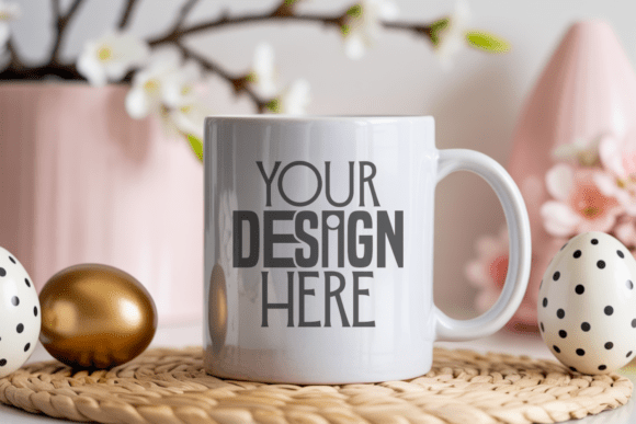 Easter Mug Mockup: Product Mockups for Sellers