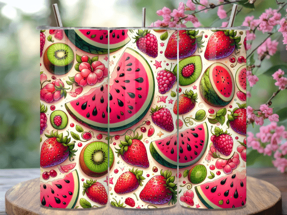Fruit Summer Watermelon Tumbler Wrap Review
