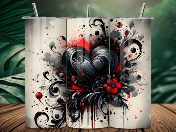 Gothic Grunge Valentine Tumbler Wraps Review