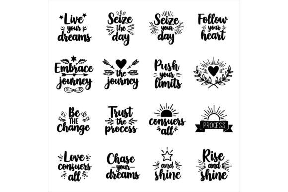Inspirational Phrases for Crafts