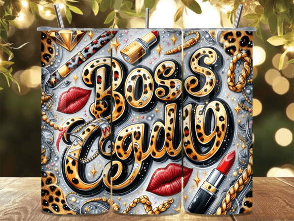 Leopard Print Boss Lady Tumbler Wrap Review