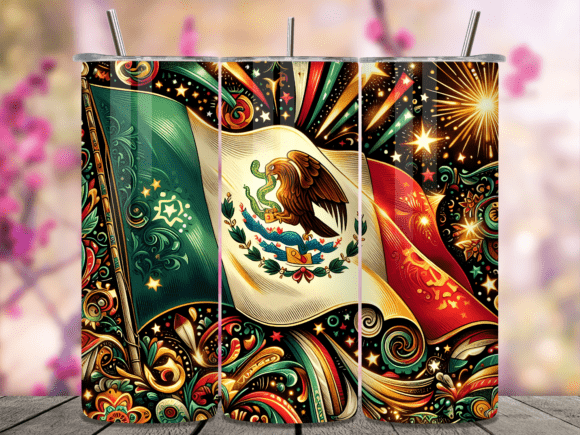 Mexico Flag Eagle Abstract Tumbler Wrap Review