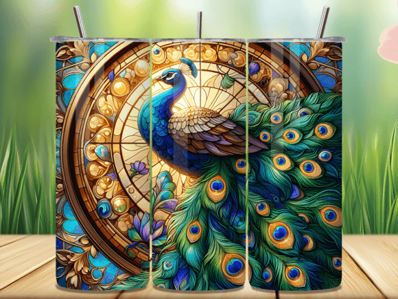 Ornate Royal Peacock Tumbler Wraps: A Brand Review