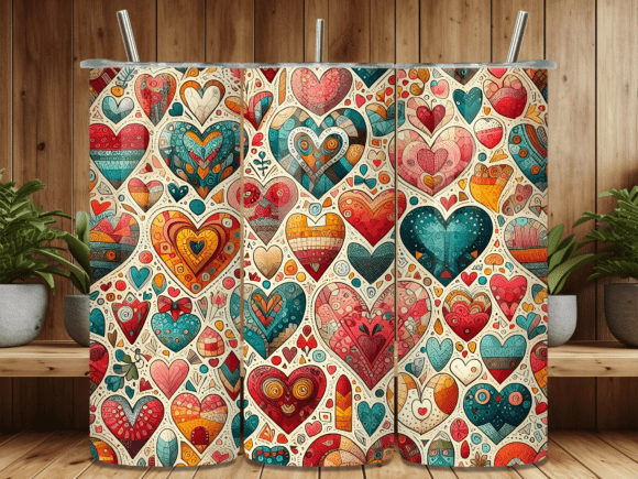 Retro Boho Heart Wrap: Tumbler Wraps Review