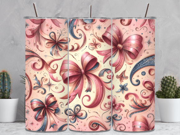 Tropical Floral Pink Tumbler Wrap Design Review