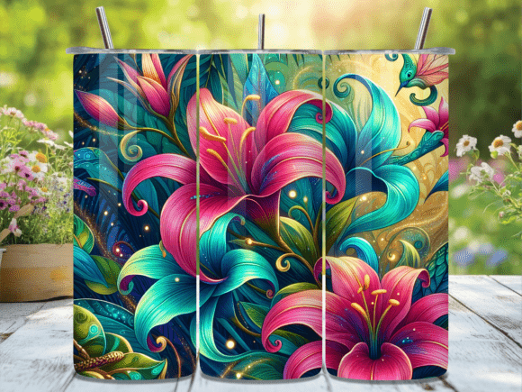 Tropical Lily Tumbler Wraps Review