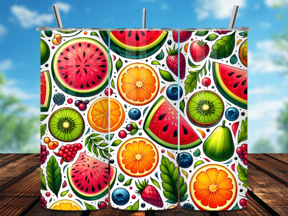 Tropical Mixed Fruit Slice Tumbler Wrap Review