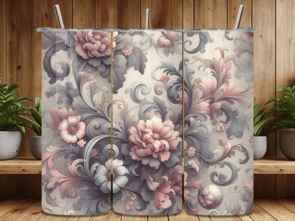Vintage Shabby Chic Rose Tumbler Wraps Review